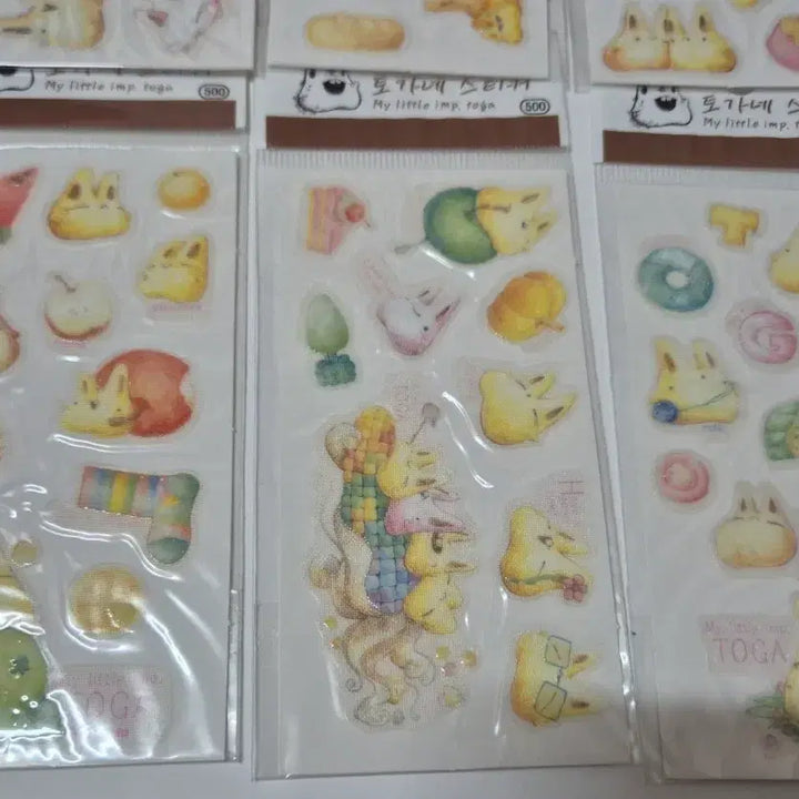 [SOLD OUT] 6종일괄)토가네 스티커