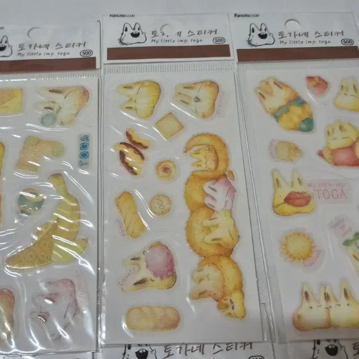 [SOLD OUT] 6종일괄)토가네 스티커