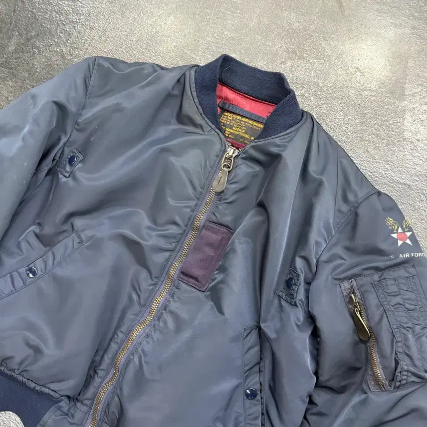 [BUNJANG] Hope mfg MA-1 Bomber Jacket / (95)Usa made Hope mfg ma-1