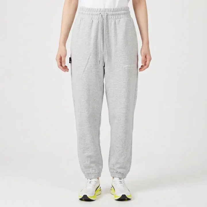 [BUNJANG] Puma Team Sweatpants Jogger Pants Gray (Asia Fit) / [새상품/S] 푸마 팀 스웨트팬츠 조거팬츠 그레이 (아시아핏)