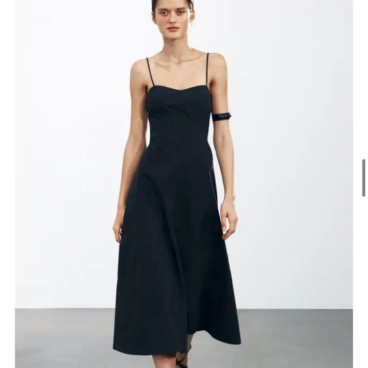 [BUNJANG] ZARA Black Long Dress / 블랙 롱 원피스 드레스. 자라롱원피스