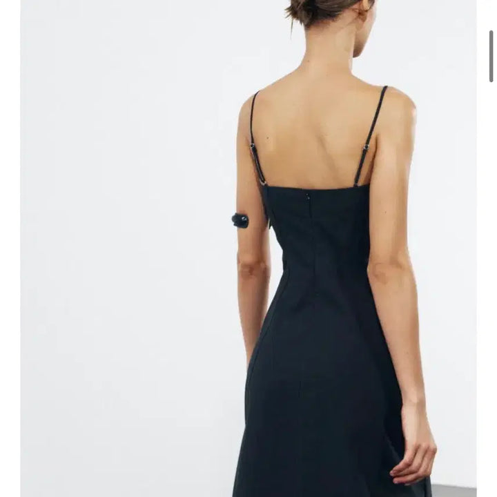 [BUNJANG] ZARA Black Long Dress / 블랙 롱 원피스 드레스. 자라롱원피스