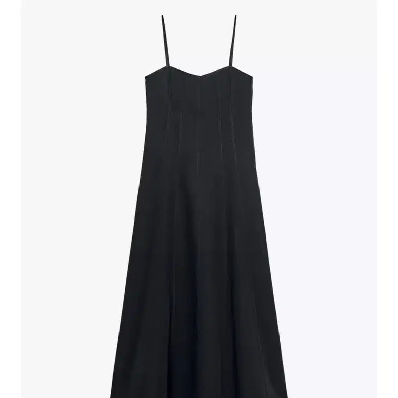 [BUNJANG] ZARA Black Long Dress / 블랙 롱 원피스 드레스. 자라롱원피스