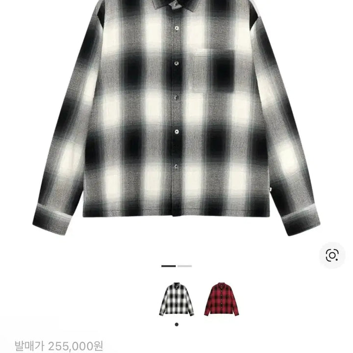 [BUNJANG] Stussy Loose Weave Plaid Shirt Gray L / 스투시 셔츠 루즈 위브 플레이드 셔츠 그레이 L