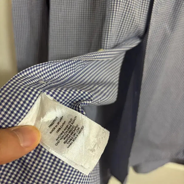[BUNJANG] Polo Ralph Lauren Gingham Check Shirt / 폴로 랄프로렌 깅엄체크 남나셔츠 남방