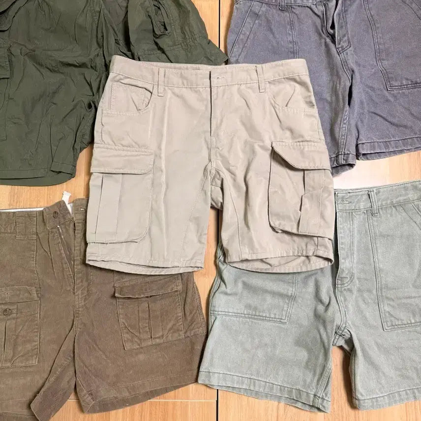[SOLD OUT] 남자 허리 L사이즈 (32-33) 반바지 정리 5벌 합계