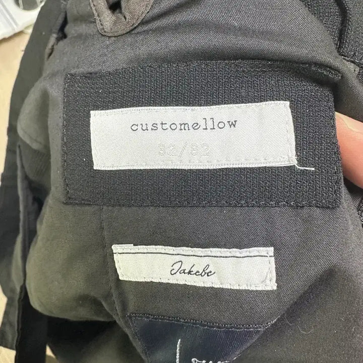 [BUNJANG] Customellow Black Slacks 32 / 커스텀멜로우 블랙 슬랙스 32