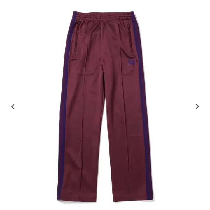[BUNJANG] Needles Track Pants Straight Fit Wine S Size / 니들스 트랙팬츠 스트레이트핏 와인 s사이즈