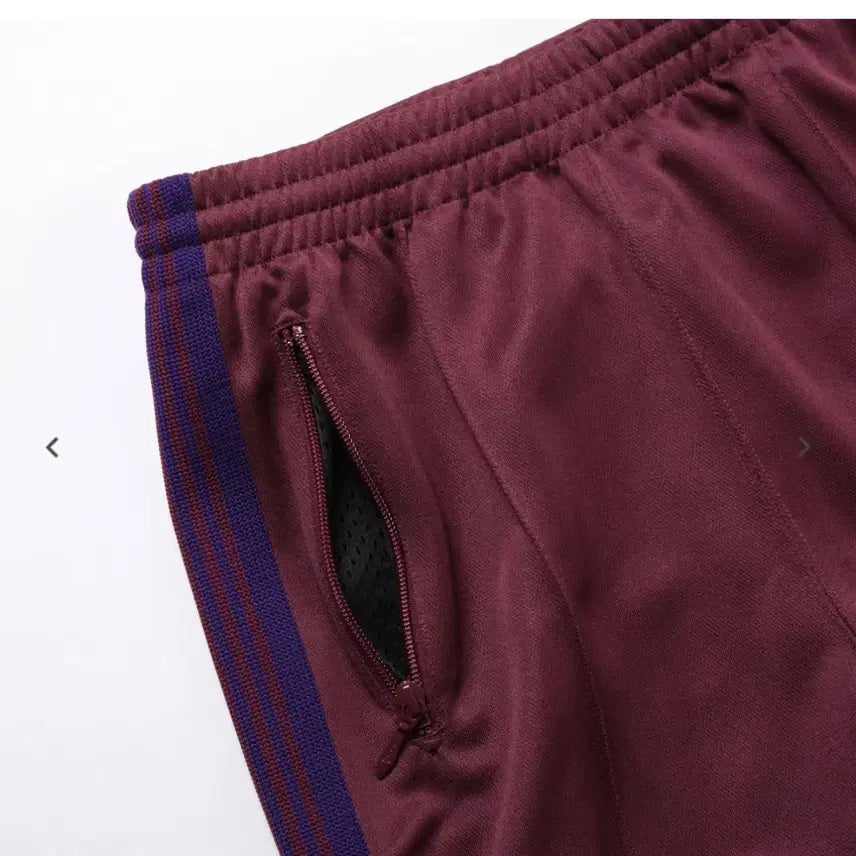 [BUNJANG] Needles Track Pants Straight Fit Wine S Size / 니들스 트랙팬츠 스트레이트핏 와인 s사이즈