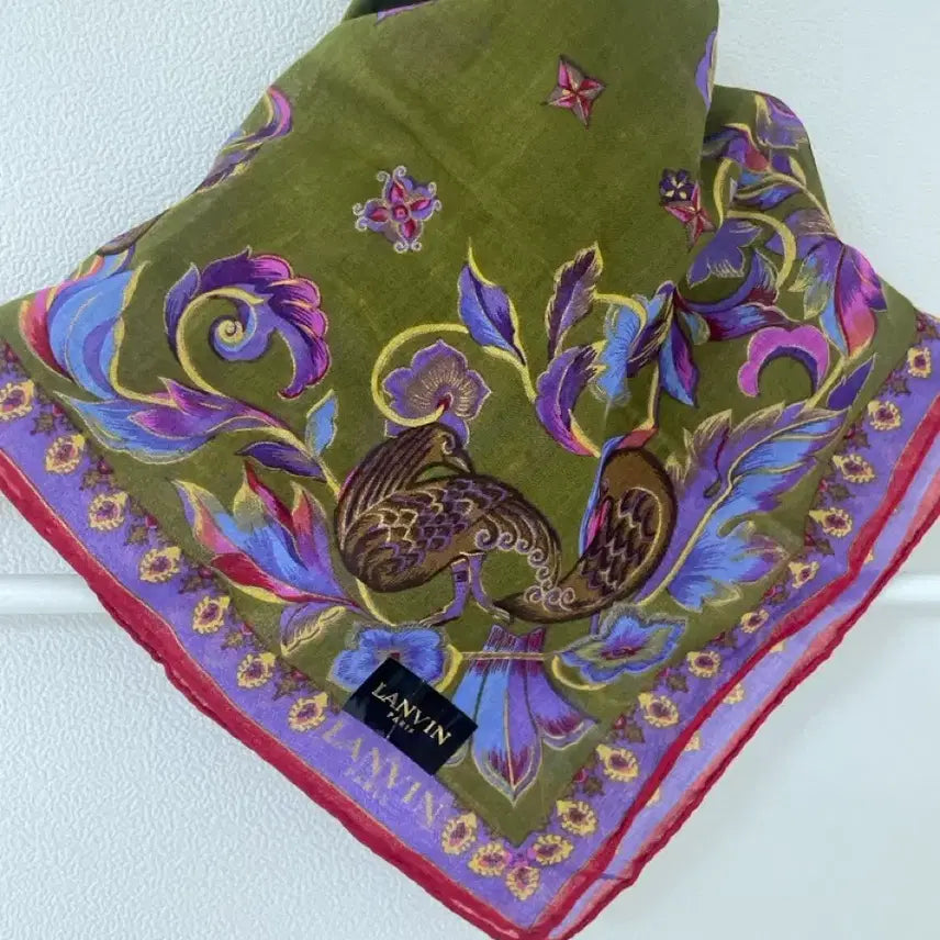 [SOLD OUT] 새상품)동양적인 Lanvin 여름면 쁘띠스카프