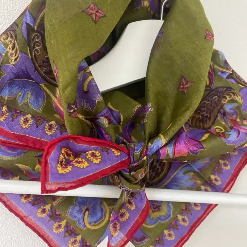 [SOLD OUT] 새상품)동양적인 Lanvin 여름면 쁘띠스카프