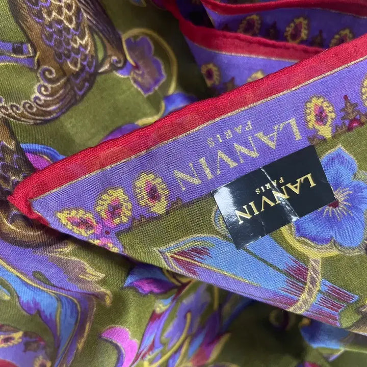 [SOLD OUT] 새상품)동양적인 Lanvin 여름면 쁘띠스카프