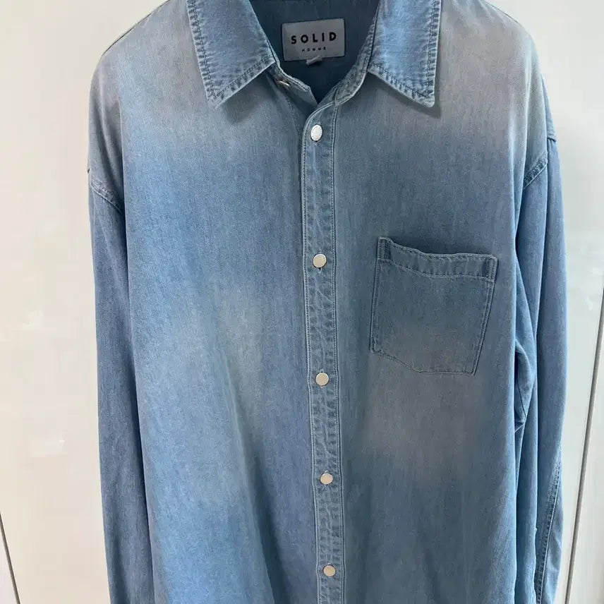 [SOLD OUT] 솔리드옴므 데님 셔츠