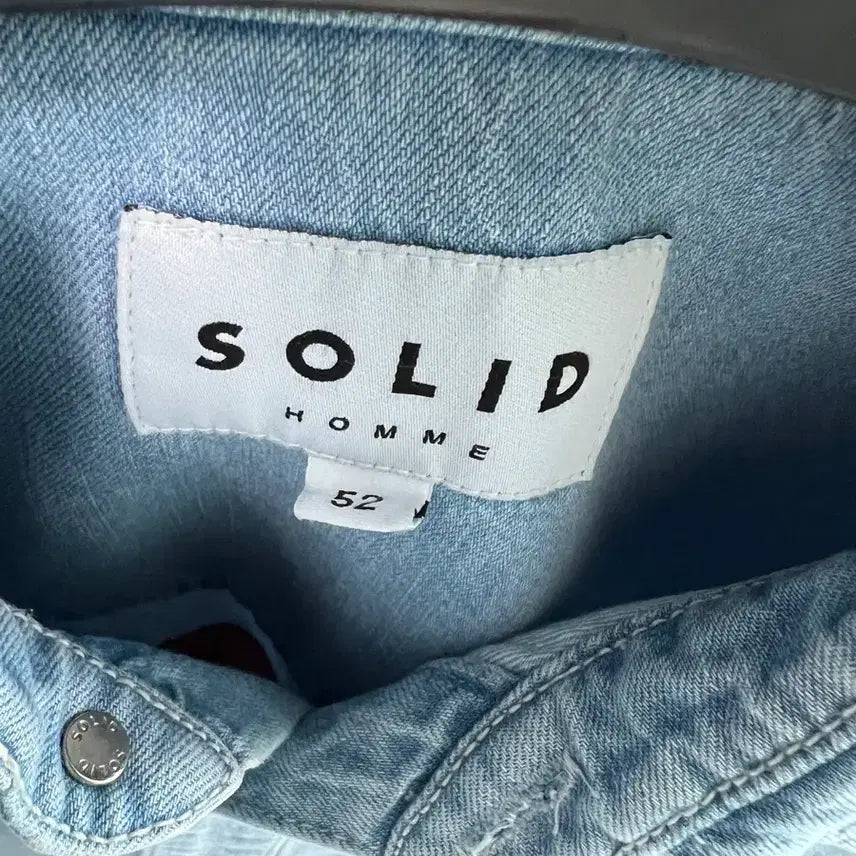 [SOLD OUT] 솔리드옴므 데님 셔츠