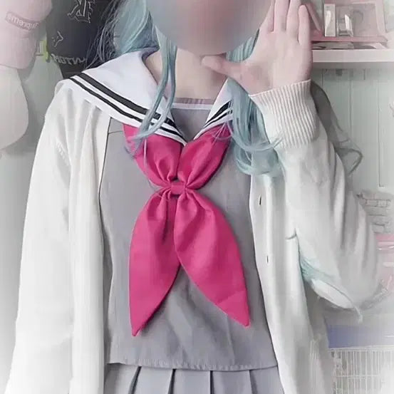 [BUNJANG] Project Sekai Momoiro Clover Hinomori Shizuku School Uniform Costume / 프세카 프로세카 모모섬 히노모리 시즈쿠 미야자스카 미야죠 구교복