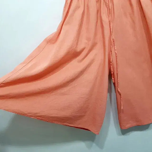 [BUNJANG] Persodea Linen Blend Banding Skort / persodea 린넨 밴딩 치마바지
