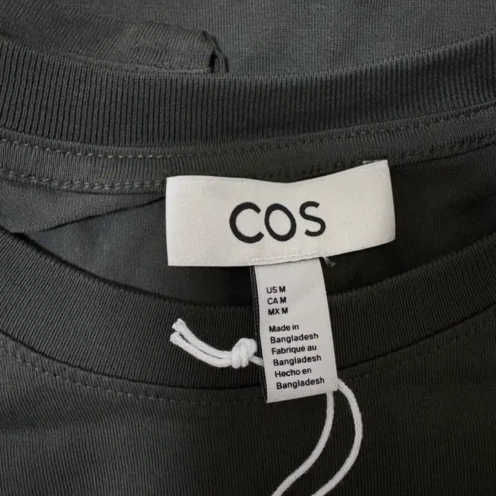 [BUNJANG] COS Olive Oversized Sleeveless T-Shirt Medium / COS 코스 올리브 박스티셔츠 민소매 미듐