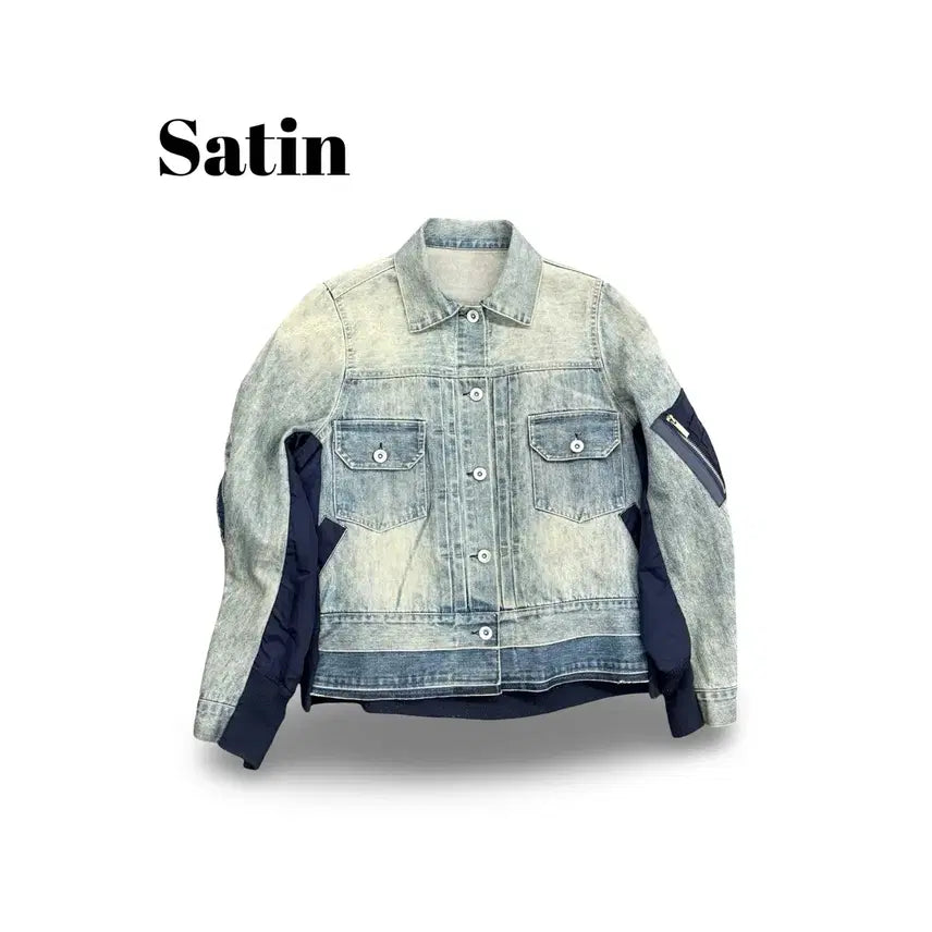 [SOLD OUT] (95)사틴데님자켓