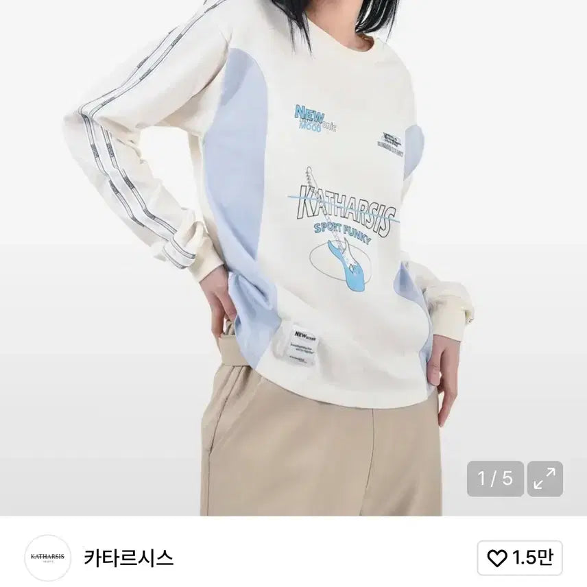 [BUNJANG] Catharsis Electric Guitar T-shirt / 카타르시스 일렉 기타 티셔츠 CR_FREE