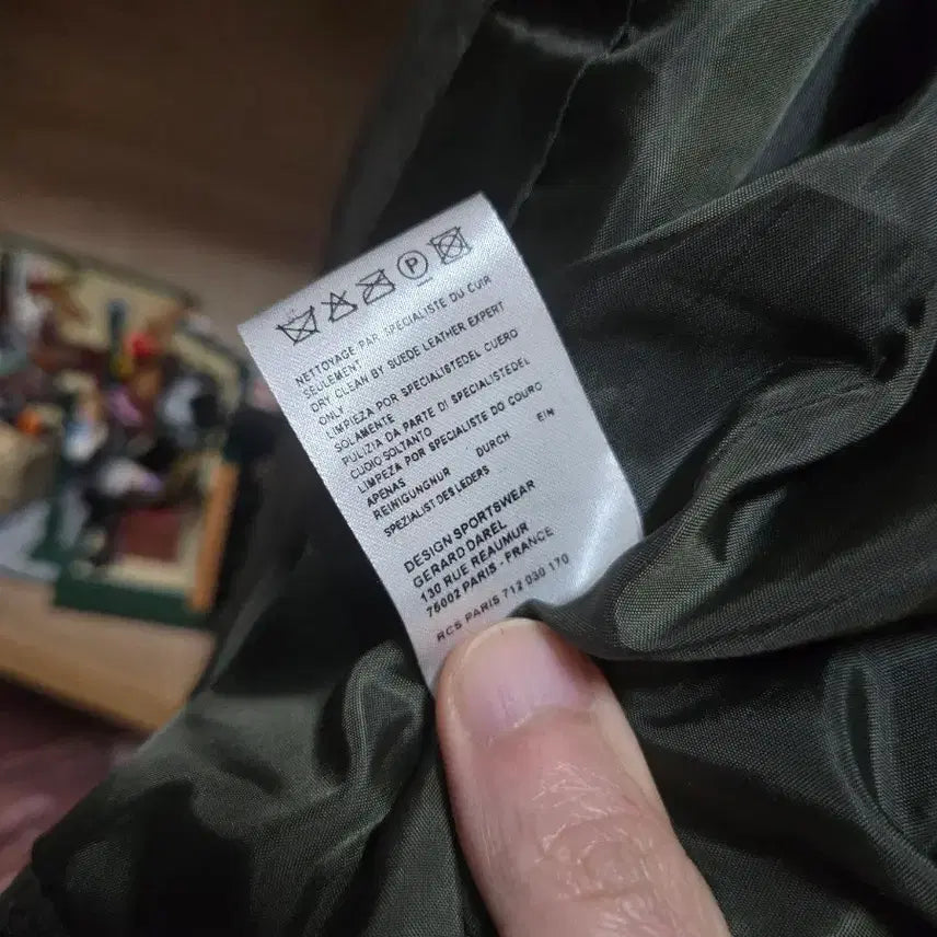 [BUNJANG] Gerard Darel Lambskin Leather Jacket / 제라르다렐 양가죽 자켓 55-66 우먼스