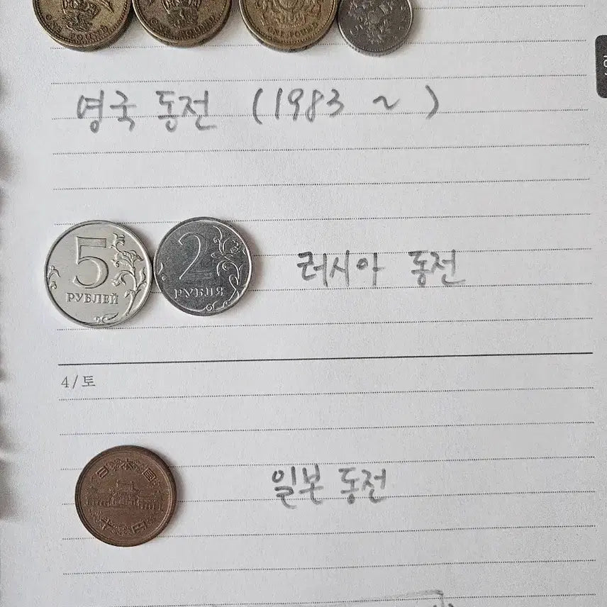 [BUNJANG] Old Coins from 11 Countries Bundle Set / (일괄/개별) 세계 11개국 옛날 동전 모음