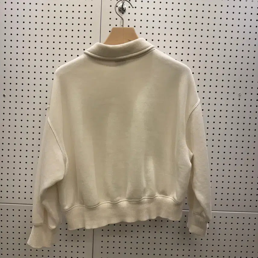 [BUNJANG] Nike Crop Half-Zip Sweatshirt U1625 / 나이키 하프집업 크롭 맨투맨 U1625