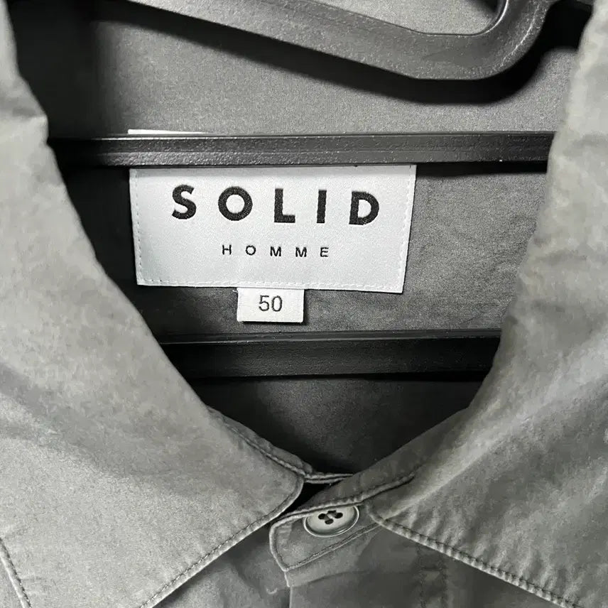 [SOLD OUT] 솔리드옴므 그레이 셔츠