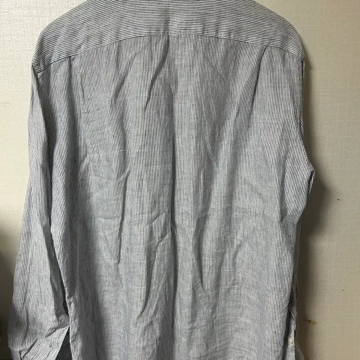 [SOLD OUT] 유니클로 스트라이프 린넨셔츠 XL