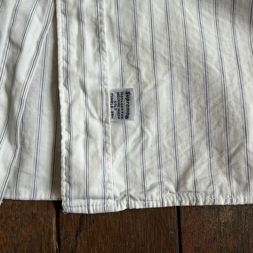 [SOLD OUT] 90s 슈프림 Supreme 스트라이프 반팔 셔츠 남방