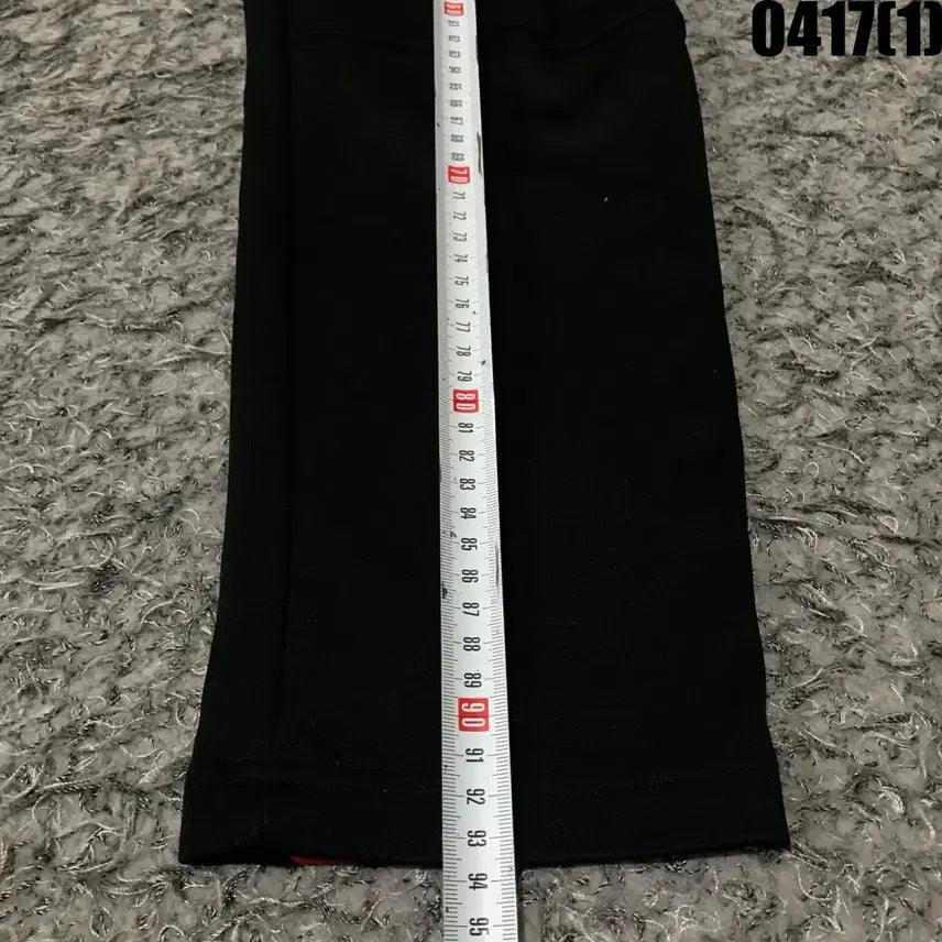 [BUNJANG] Kappa Black and Red Training Pants (L) / 카파 블랙/레드 트레이닝 바지 L