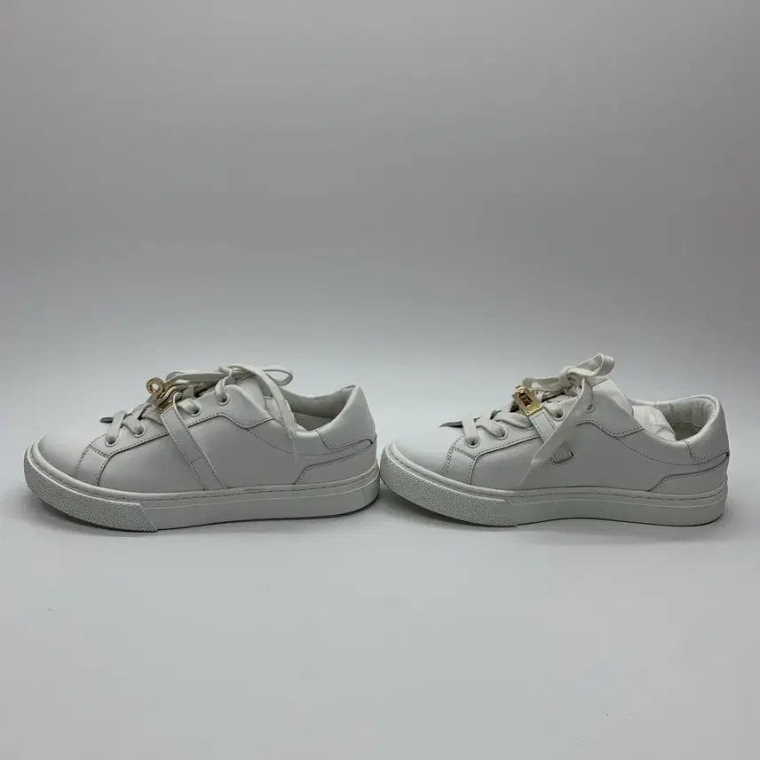 [BUNJANG] Hermes Kelly Sneakers White/Gold 36.5 / 267001029 에르메스 화이트 금장 켈리 스니커즈 36.5사이즈