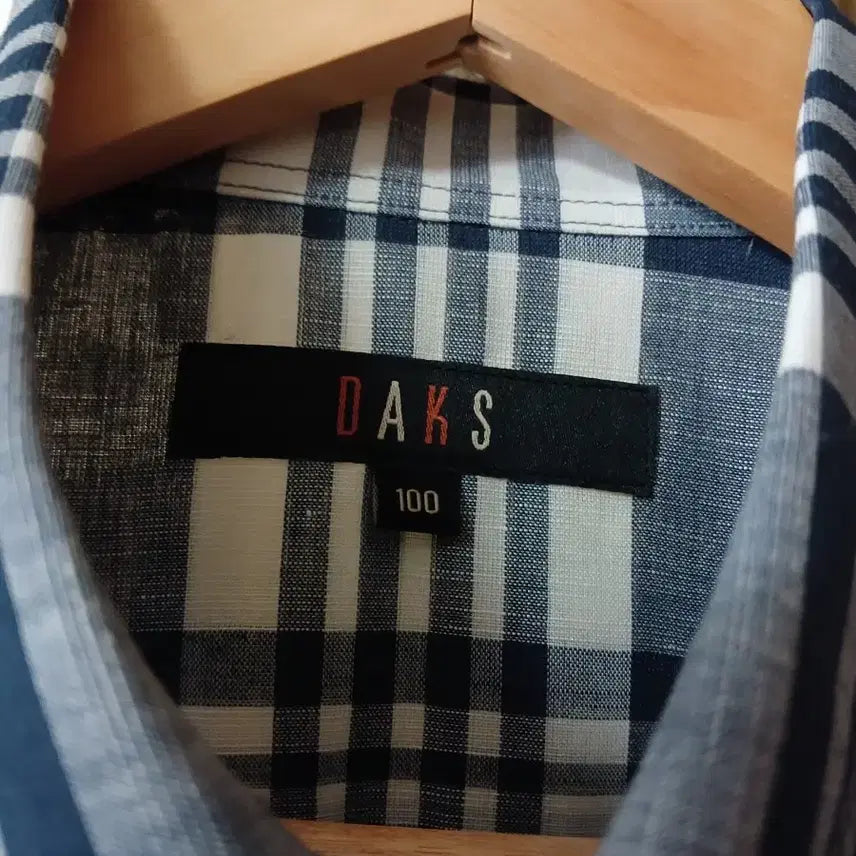[SOLD OUT] 닥스 체크셔츠100