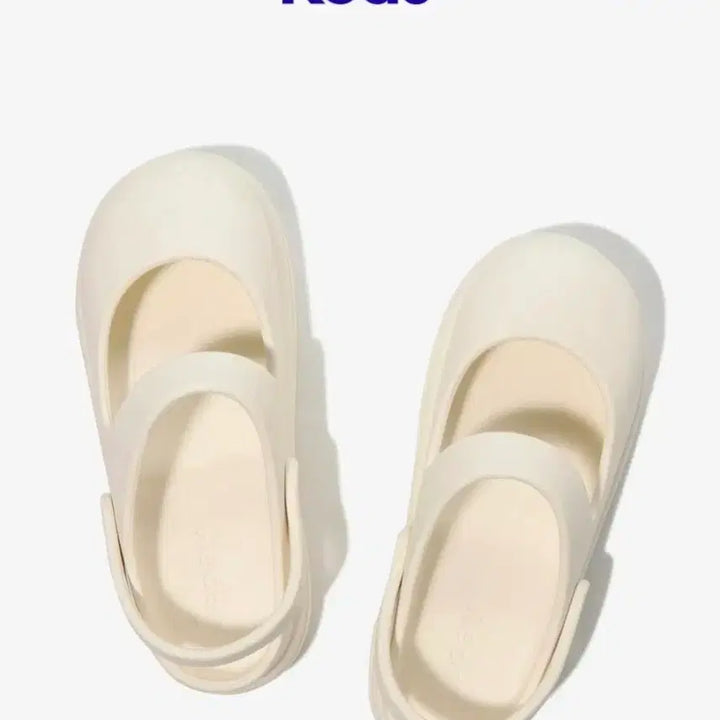 [BUNJANG] Keds Mary Jane Crocs Ivory Sandals 240 / 케즈 메리제인 크록스 아이보리 샌들 240