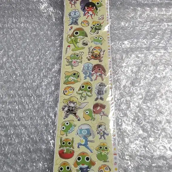 [BUNJANG] Keroro 43cm Sticker - Sealed / 고전문구 43cm 케로로 스티커 미개봉품