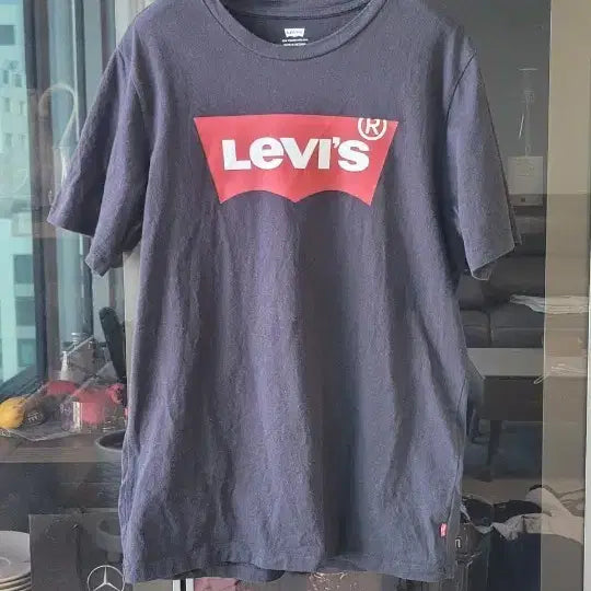 [SOLD OUT] 리바이스 빅 로고 반팔 티셔츠 블랙