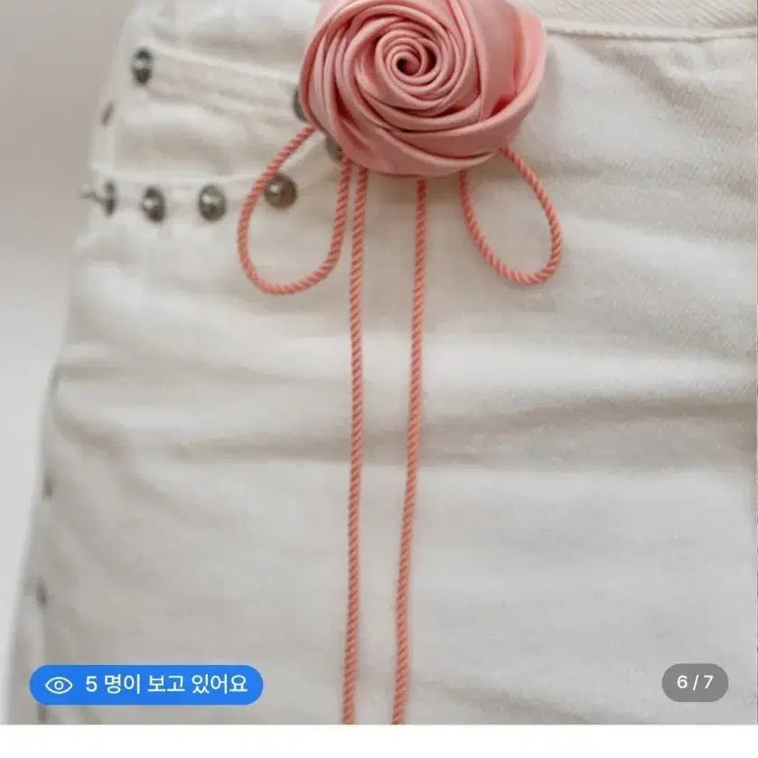 [BUNJANG] Tatiana Glory Rosette Loop Tie / 타티아나 글로리 로젯 루프 타이