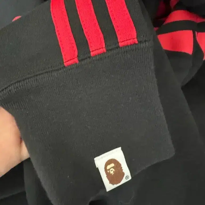 [BUNJANG] Adidas Bape Shark Hoodie Black / 아디다스 베이프 후드집업 kr M 상태좋음
