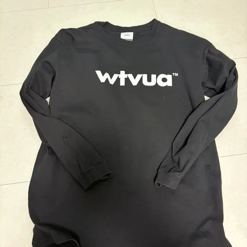 [BUNJANG] Doubletaps 04 Long Sleeve T-shirt / 더블텝스 긴팔 티셔츠 04