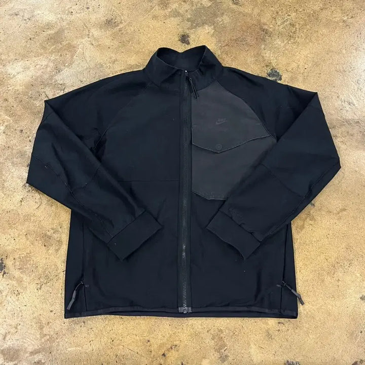 [BUNJANG] Nike Tech Pack Black Sports Zip-Up Jacket / [정품/M] 나이키 테크팩 블랙 스포츠 집업 자켓