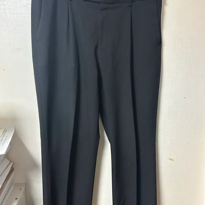 [SOLD OUT] 무신사 블랙 와이드 슬랙스