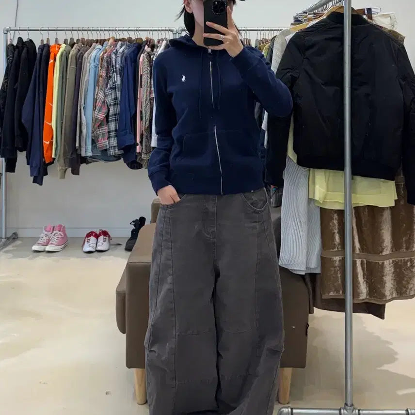 [SOLD OUT] 폴로 랄프로렌 우먼 후드집업 네이비