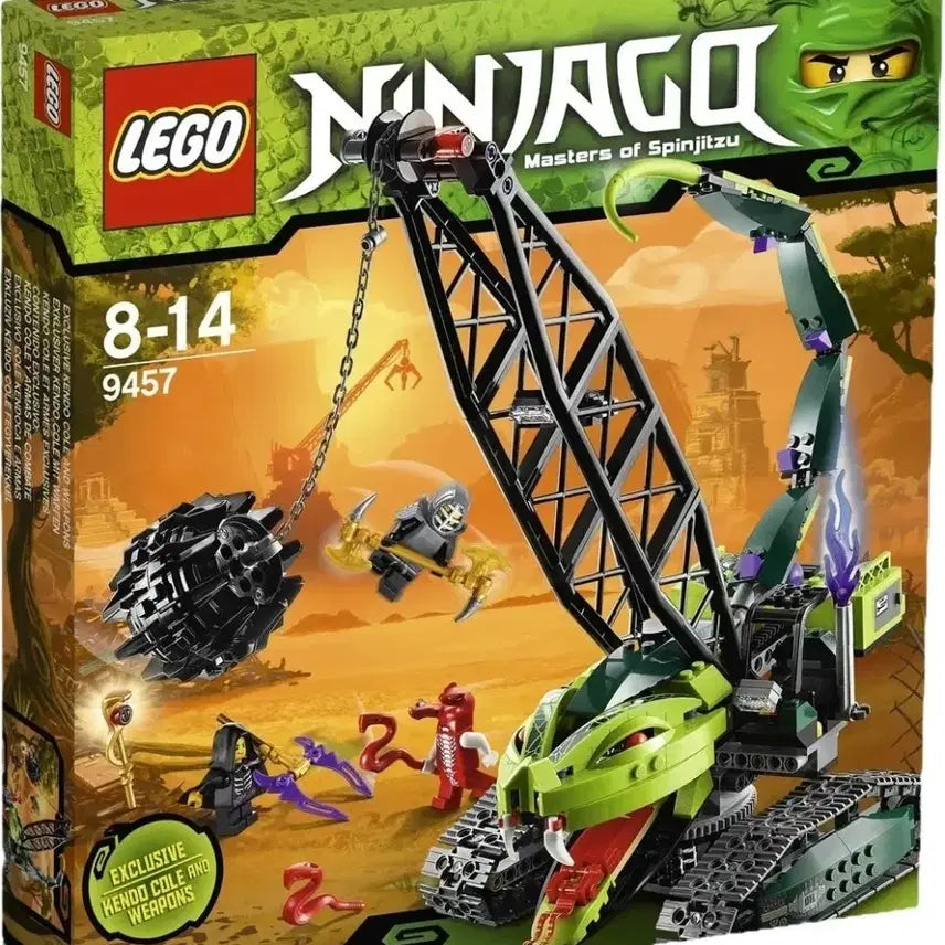 [BUNJANG] LEGO Ninjago Fangpyre Snake Wrecking Ball Set / 레고 9457 닌자고 팡파에 스네이크 렉킹 볼 중고팝니다.