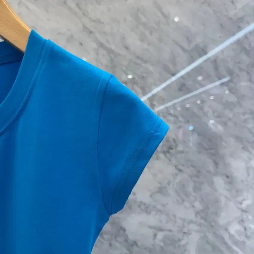 [BUNJANG] JS New York Style Basic Cap Sleeve T-Shirt / js뉴욕스타일신상(당일발송)라운드 기본 캡소매 반팔티