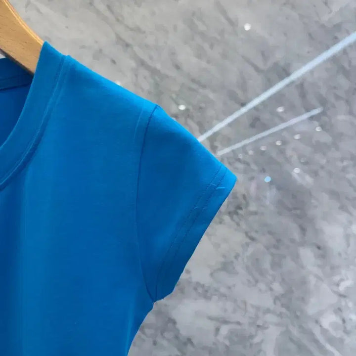 [BUNJANG] JS New York Style Basic Cap Sleeve T-Shirt / js뉴욕스타일신상(당일발송)라운드 기본 캡소매 반팔티