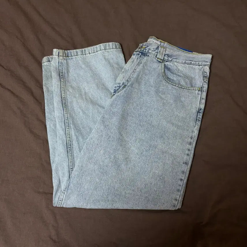 [BUNJANG] Polar Skate Co. Big Boy Denim Jeans / [XL] 폴라 스케이트 빅보이 데님 연청