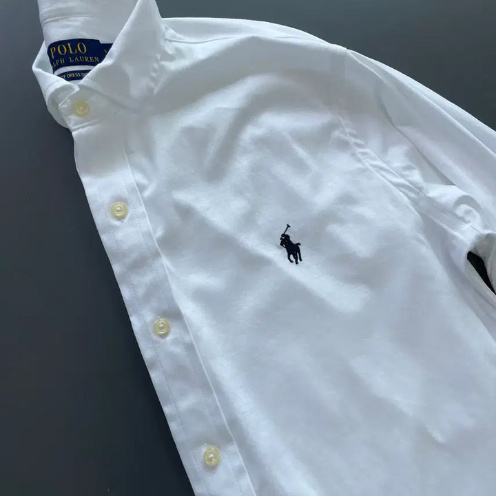 [BUNJANG] Polo Ralph Lauren Knit Dress Shirt / [S] 폴로 랄프로렌 니트 드레스 셔츠 QR인증