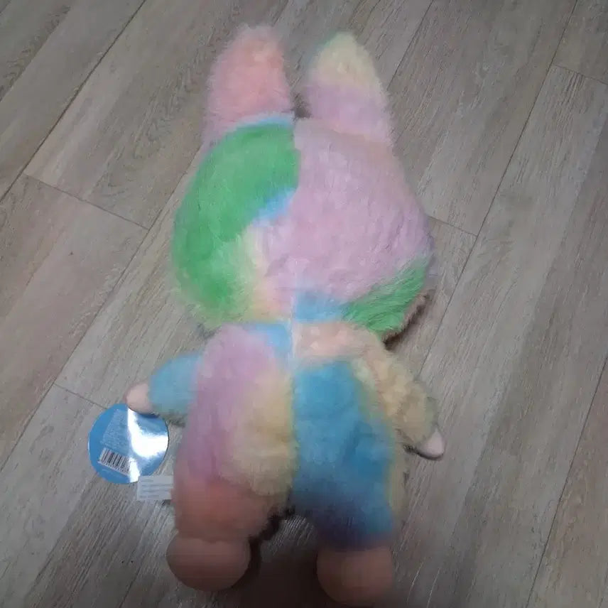 [BUNJANG] Rainbow La Vuvu Plush Doll / 무지개 라부부봉제인형/대형(무료배송)
