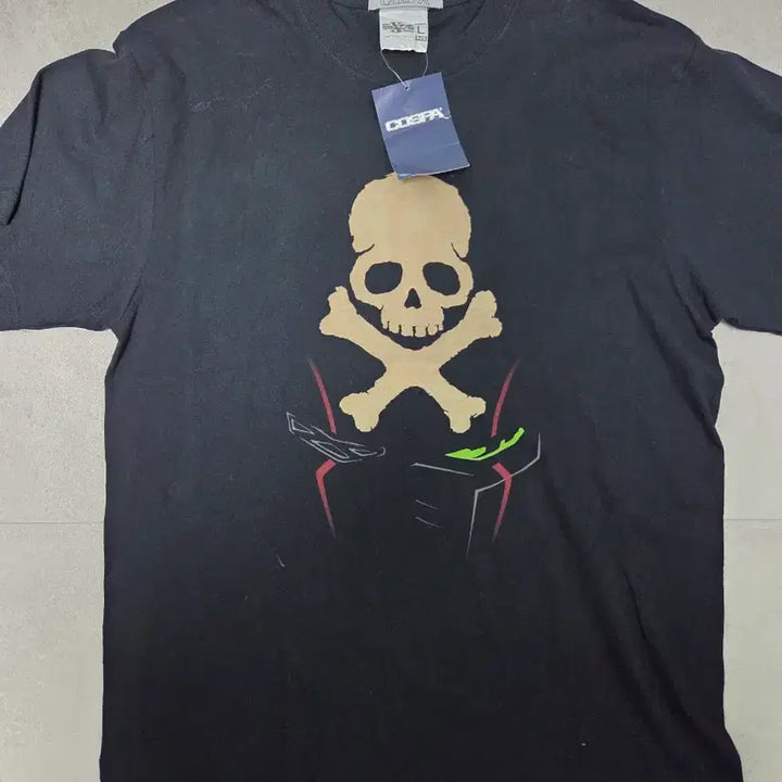 [BUNJANG] COSPA Crossbone Gundam Skull Printing T-shirt / 코스파(COSPA) 기동전사 크로스본 건담 해골 프린팅 티셔츠