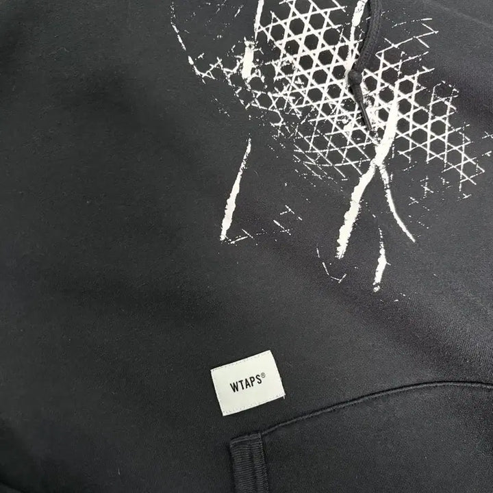 [BUNJANG] WTAPS Vans Collaboration Black Hoodie / 더블탭스 반스 후드 블랙 4 사이즈