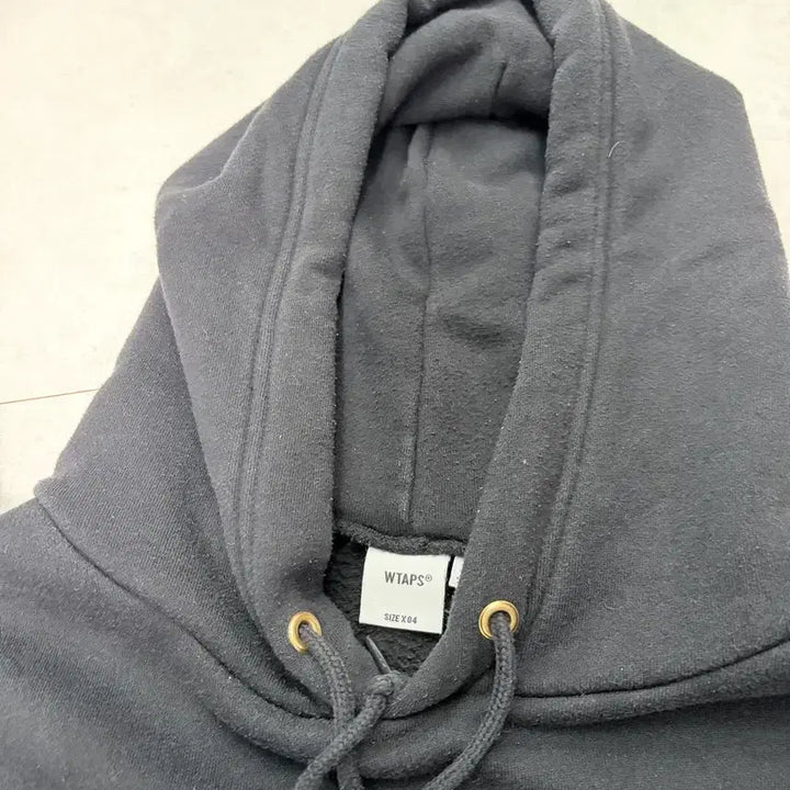 [BUNJANG] WTAPS Vans Collaboration Black Hoodie / 더블탭스 반스 후드 블랙 4 사이즈